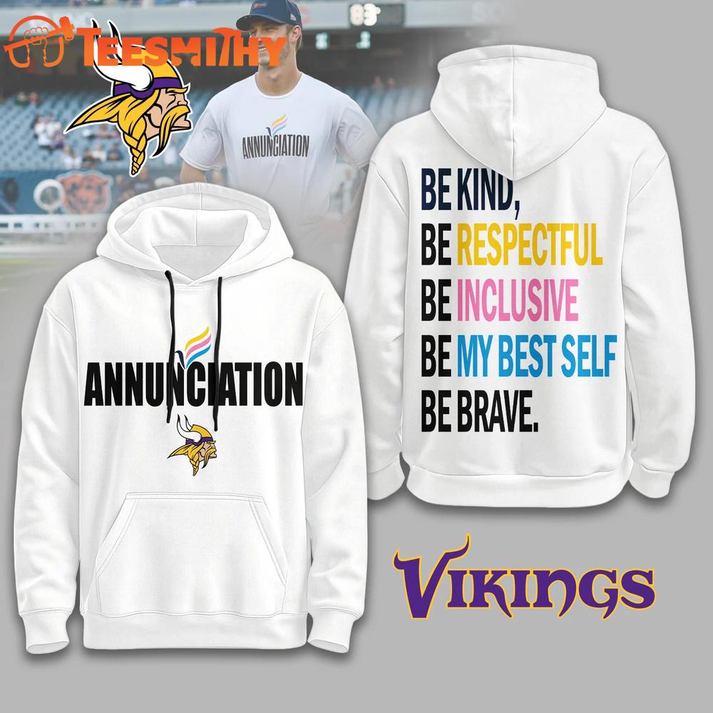 Minnesota Vikings NFL Annunciation Limited Edition Hoodie Shirt