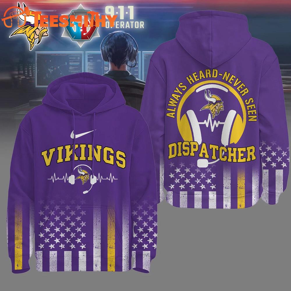 Minnesota Vikings NFL Dispatcher Fan Hoodie Shirt