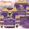 Miami Dolphins NFL Mickey Minnie Ugly Christmas Sweater