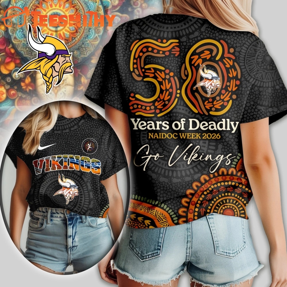 Minnesota Vikings NFL Naidoc Week 2026 Unisex 3D Shirt