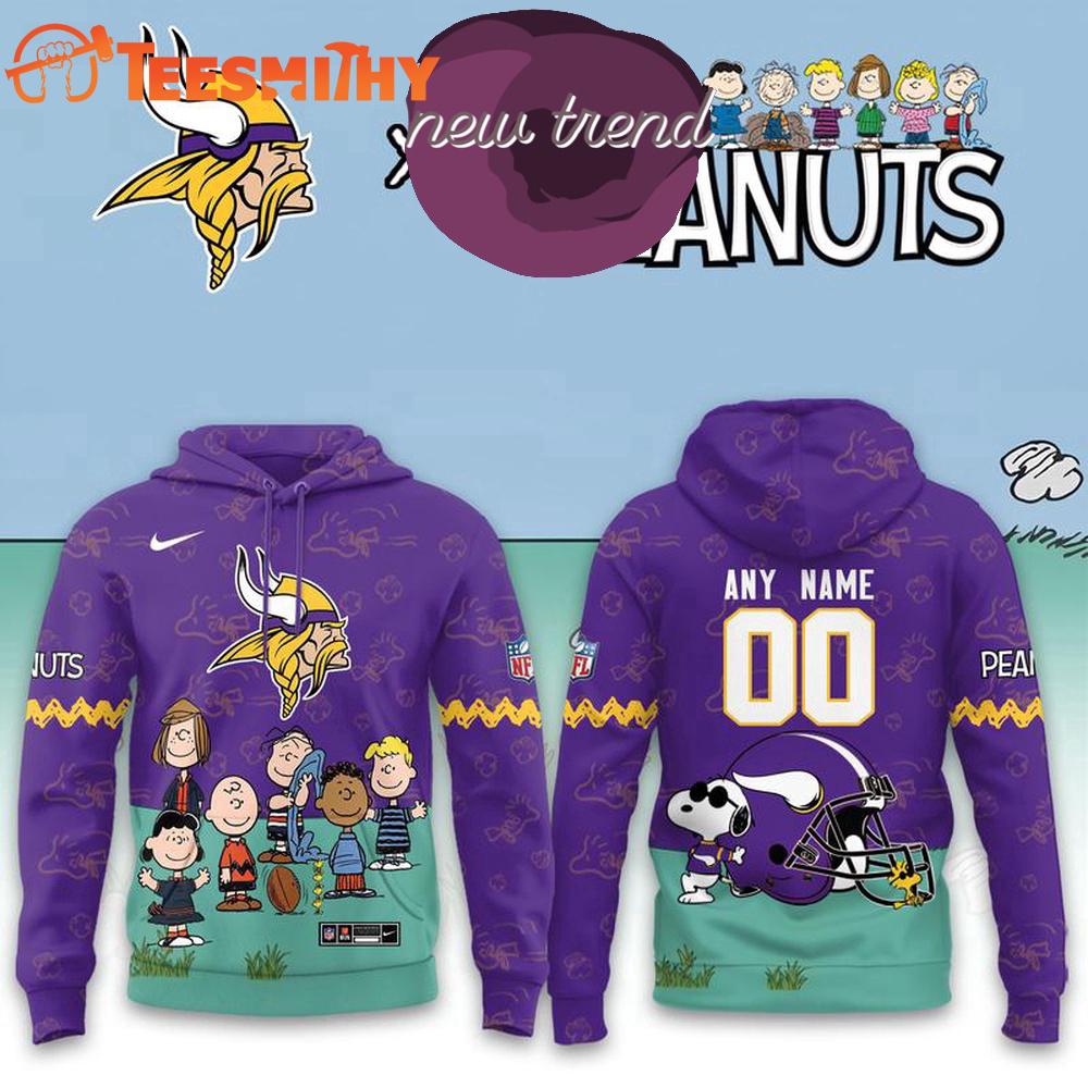 Minnesota Vikings x Peanuts 2026 Special New Hoodie