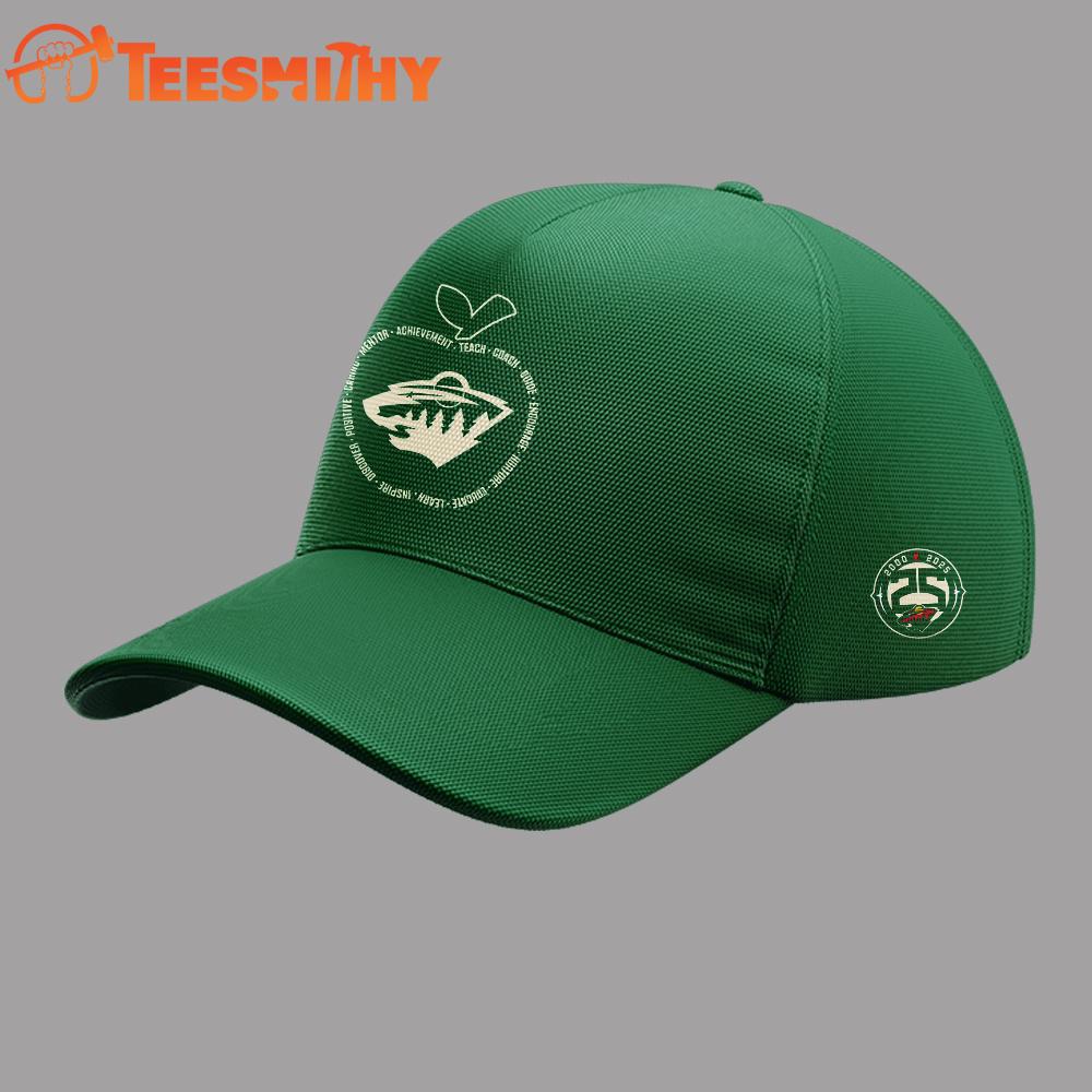 Minnesota Wild Educators Appreciation Night 2025 Limited Edition Baseball Cap