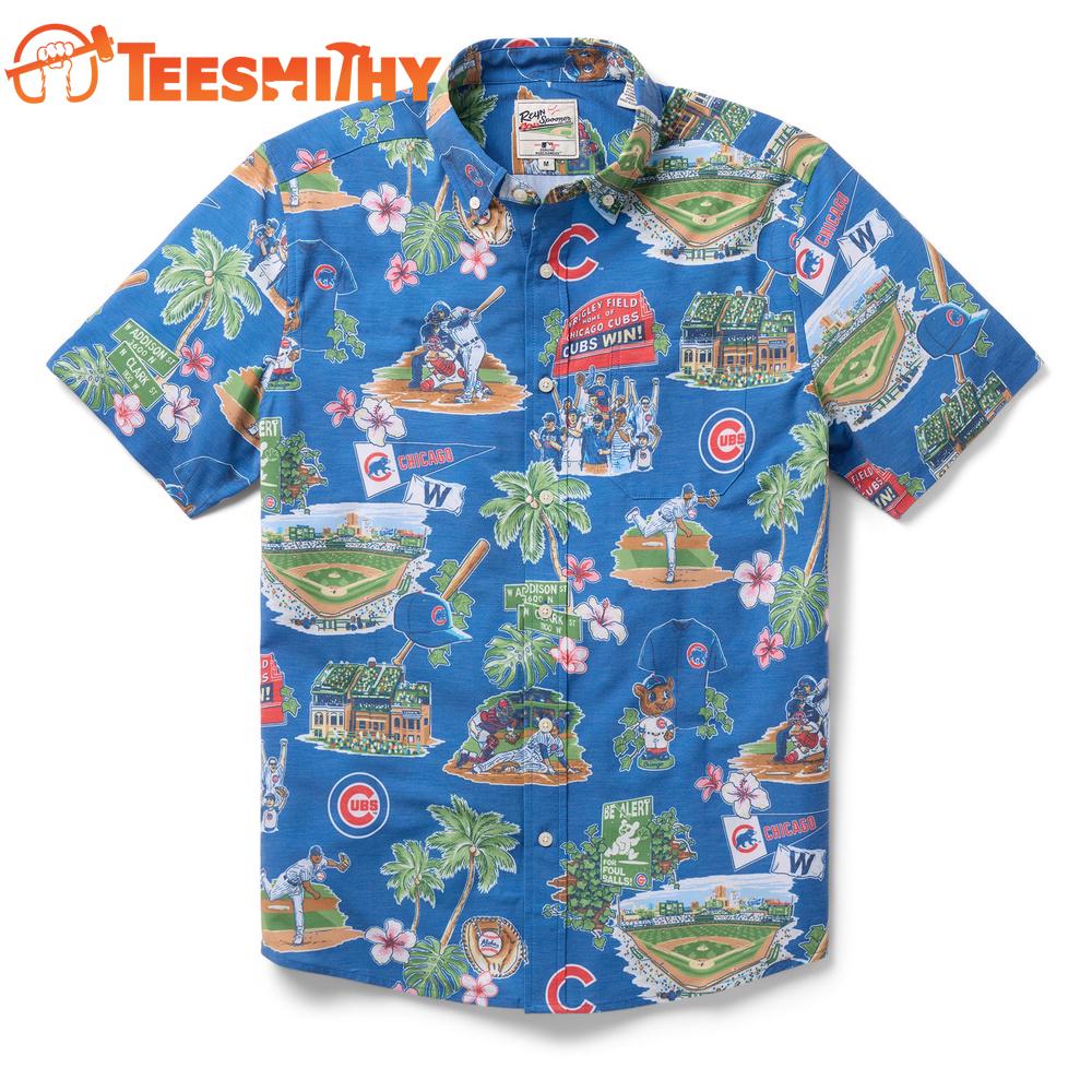 MLB Chicago Cubs Scenic Performance New Design Hawaiian Shirt