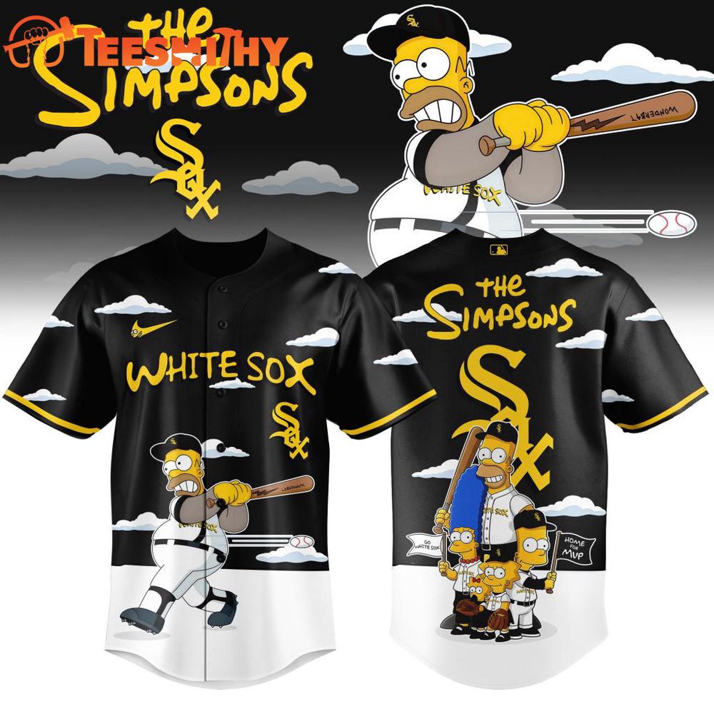 MLB Chicago White Sox The Simpsons Special New Baseball Jersey