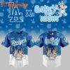 MLB Los Angeles Dodgers Baseball Bluey Night 2025 Jersey Shirt