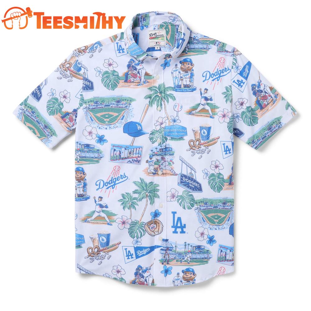 MLB Los Angeles Dodgers Scenic Performance New Design Hawaiian Shirt