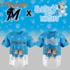 MLB Miami Marlins Baseball Bluey Night 2025 Jersey Shirt
