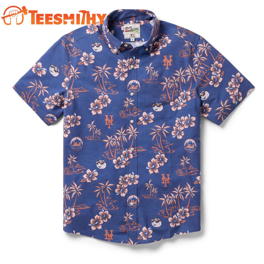 MLB New York Mets Game Day Performance New Design Hawaiian Shirt