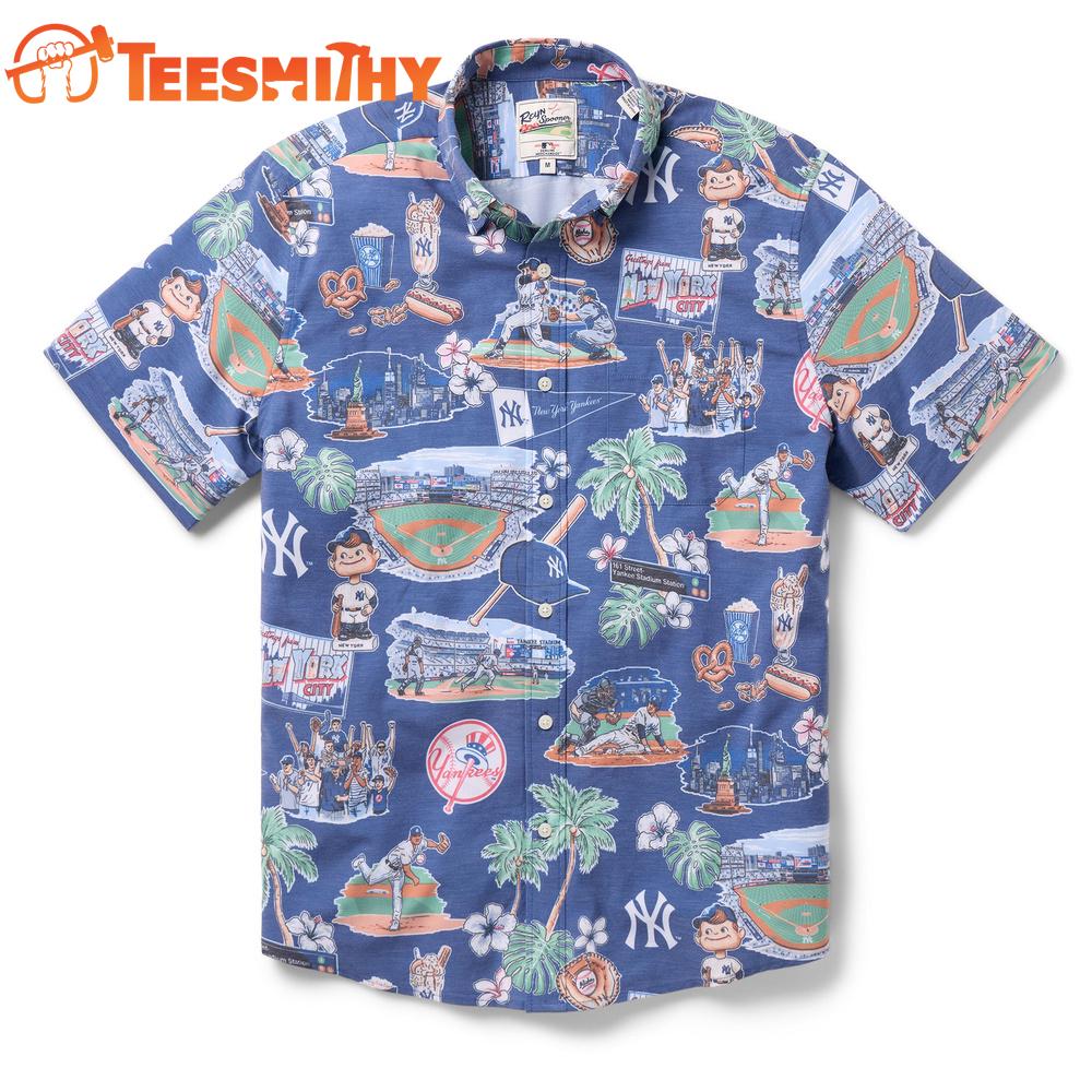 MLB New York Yankees Scenic Performance New Design Hawaiian Shirt