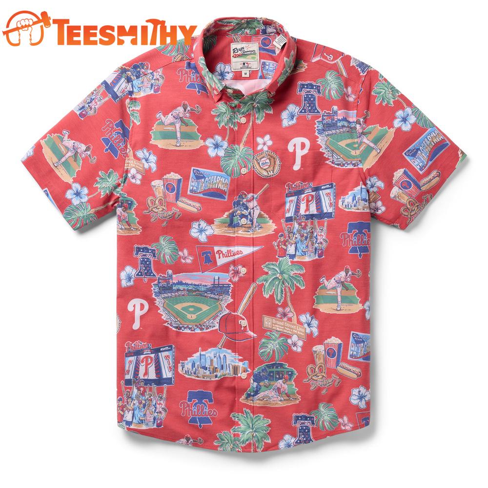 MLB Philadelphia Phillies Scenic Performance New Design Hawaiian Shirt