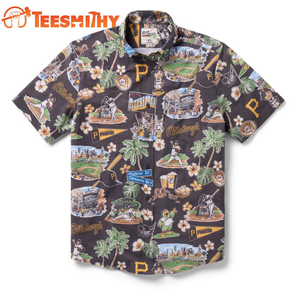 MLB Pittsburgh Pirates Scenic Performance New Design Hawaiian Shirt