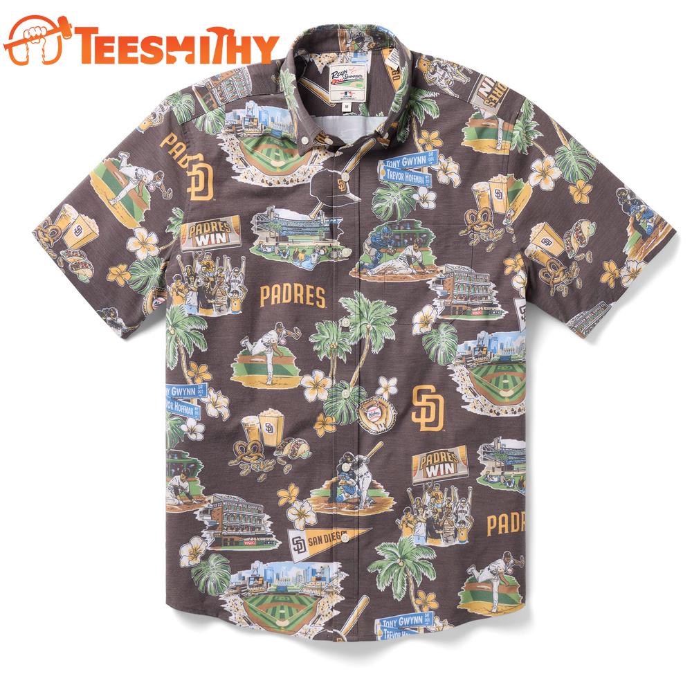 MLB San Diego Padres Scenic Performance New Design Hawaiian Shirt