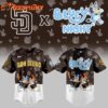 MLB San Diego Padress Baseball x Bluey Night 2025 Brown Jersey Shirt