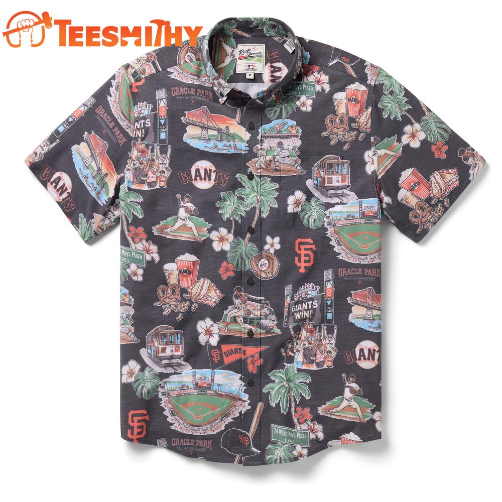 MLB San Francisco Giants Scenic Performance New Design Hawaiian Shirt