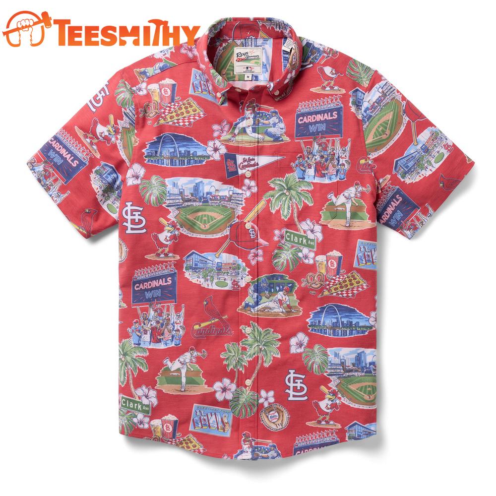 MLB St. Louis Cardinals Scenic Performance New Design Hawaiian Shirt