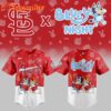 MLB St.Louis Cardinals Baseball Bluey Night 2025 Jersey Shirt