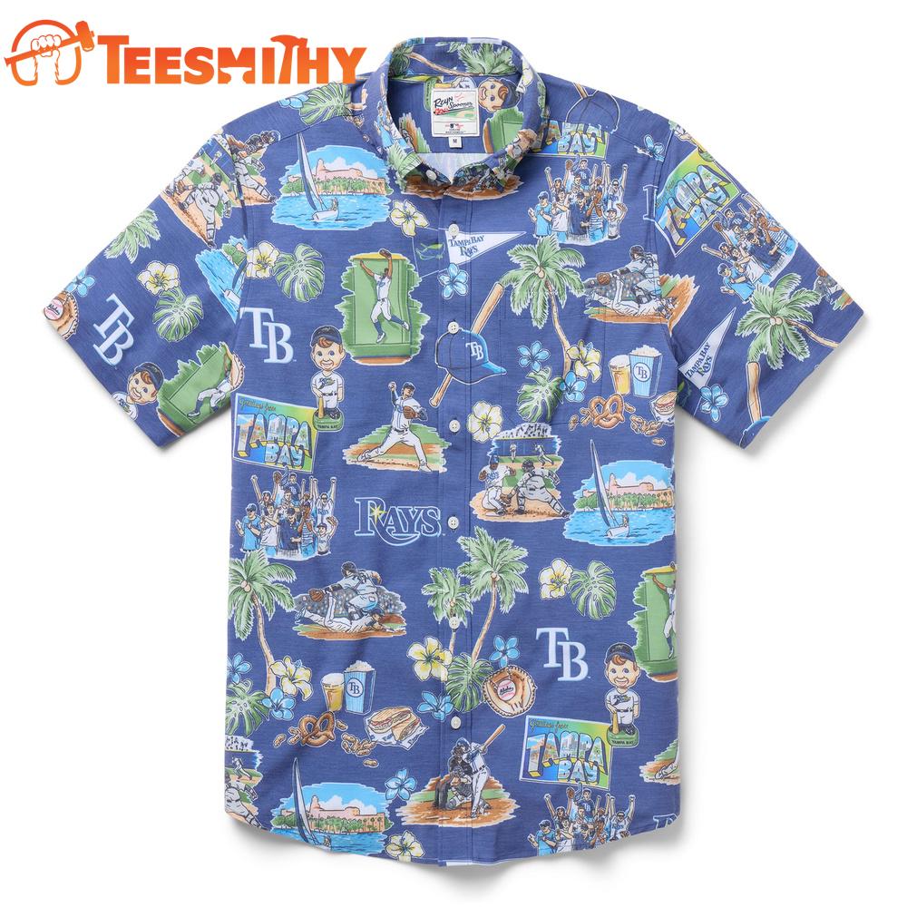 MLB Tampa Bay Rays Scenic Performance New Design Hawaiian Shirt