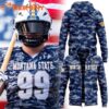 Montana State Bobcats Camo 2025 Salute to Service Zipper Hoodie