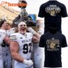 Montana State Bobcats Football 2025 Big Sky Conference Champions T Shirt