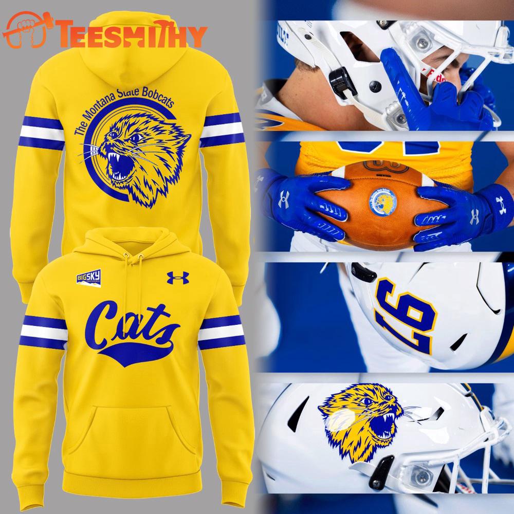 Montana State Bobcats Gold Rush 2025 Hoodie Montana State Bobcats Gold Rush 2025 Hoodie