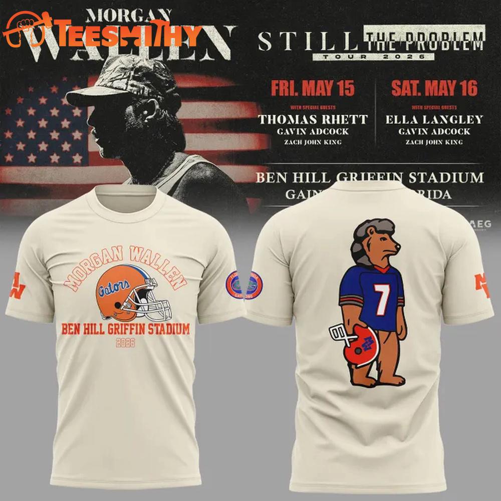 Morgan Wallen Florida Tour 2026 3D Shirt