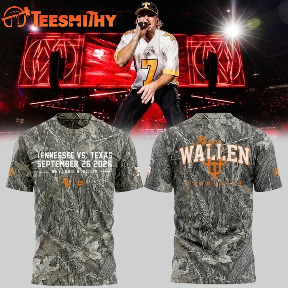 Morgan Wallen Tennessee vs Texas Game Day 2026 T Shirt