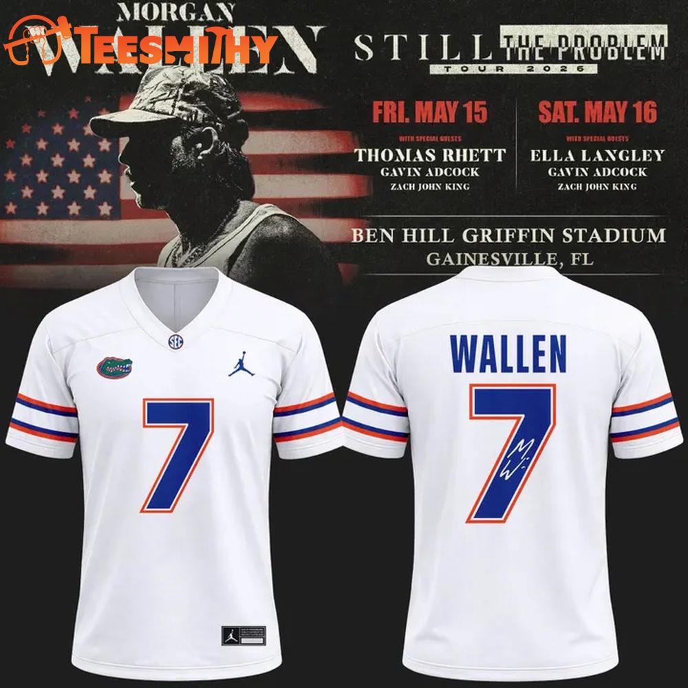 Morgan Wallen x Florida Gators Football 2026 Exclusive Version Jersey