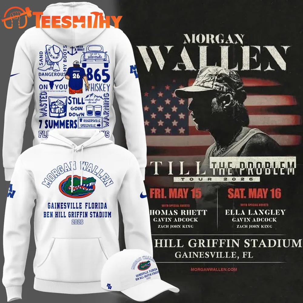 Morgan Wallen x Florida Gators Football 2026 Hoodie
