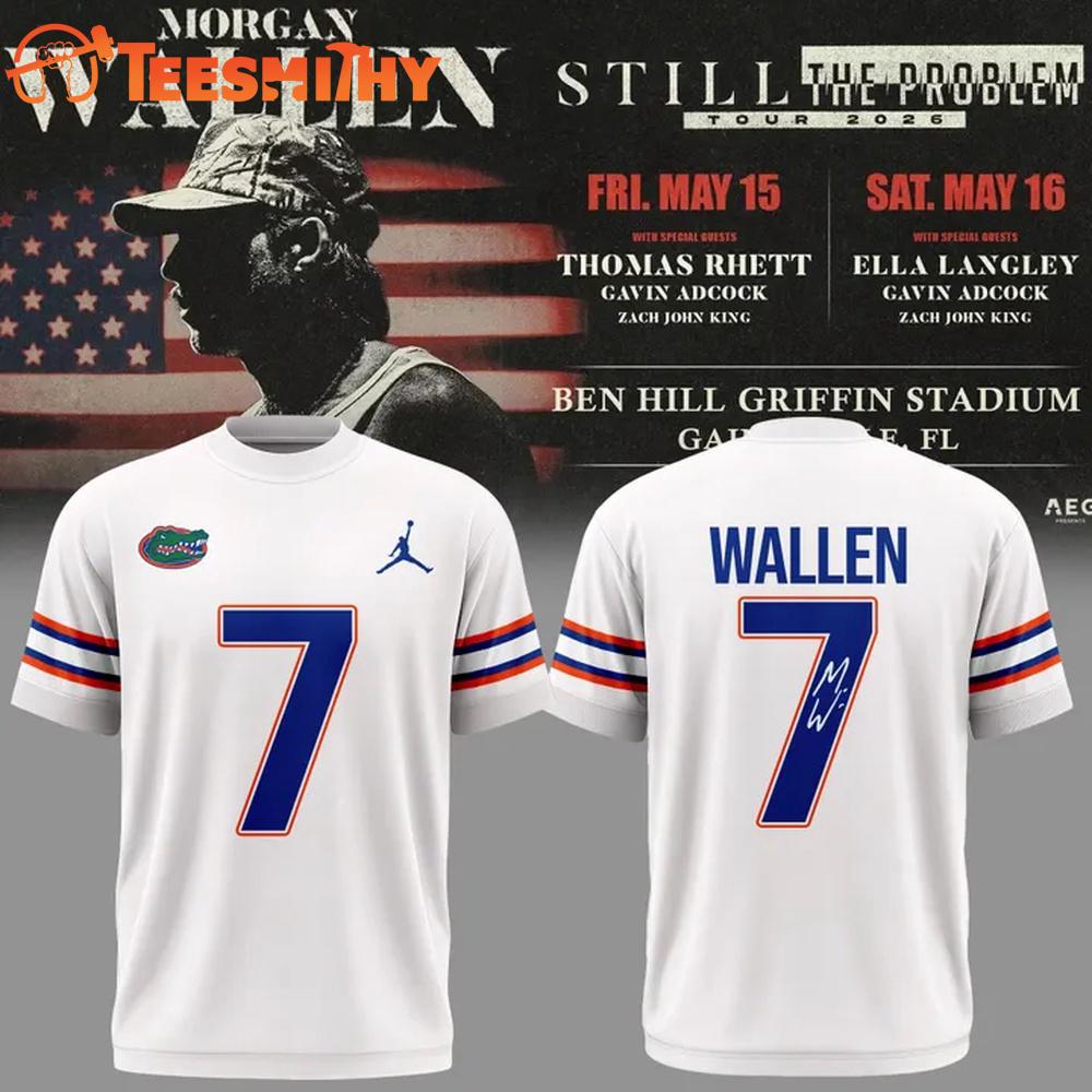 Morgan Wallen x Florida Gators Football 2026 Limited Edition 3D Shirt