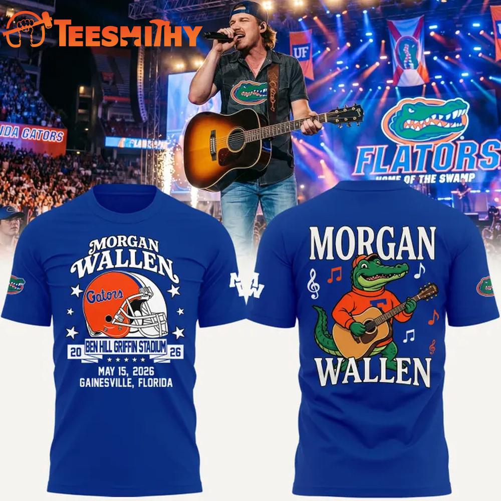 Morgan Wallen x Florida Gators Still The Problem Tour 2026 T-Shirt