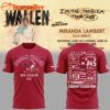 Morgan Wallen x Houston Texans 2025 Red T Shirt