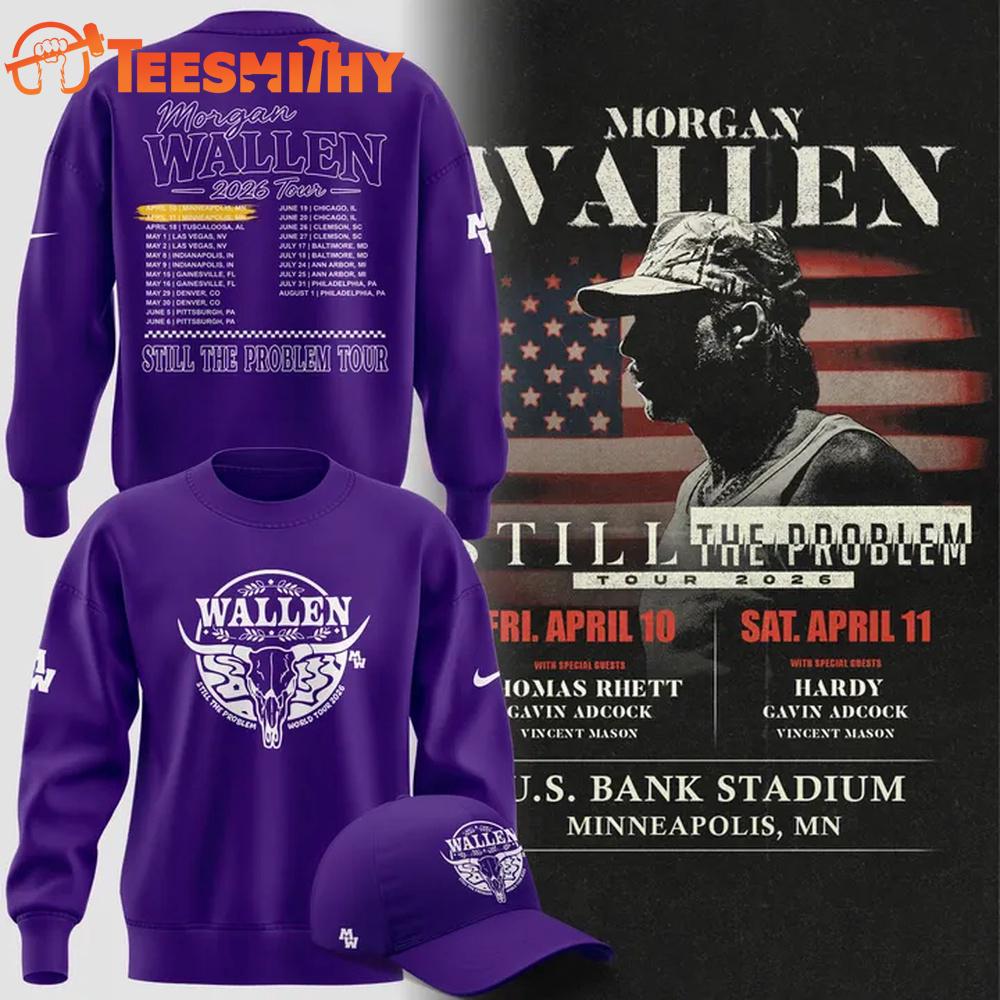 Morgan Wallen x Minnesota Vikings 2026 Sweatshirt