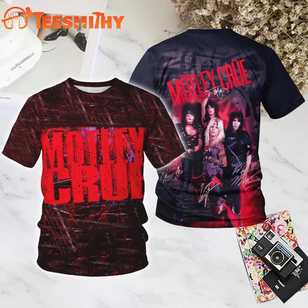 Motley Crue 1994 All Over Print T Shirt