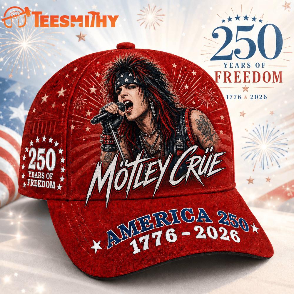 Motley Crue America 250 Years Of Freedom Classic Cap