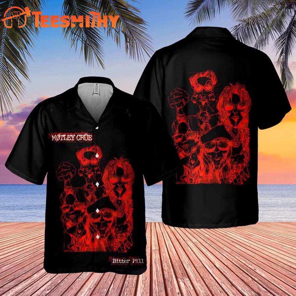 Motley Crue Bitter Pill Hawaiian Shirt