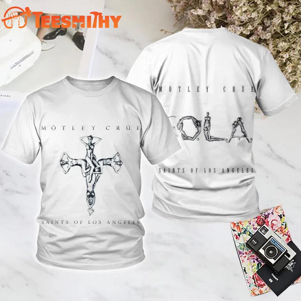 Motley Crue Saints of Los Angeles All Over Print T Shirt