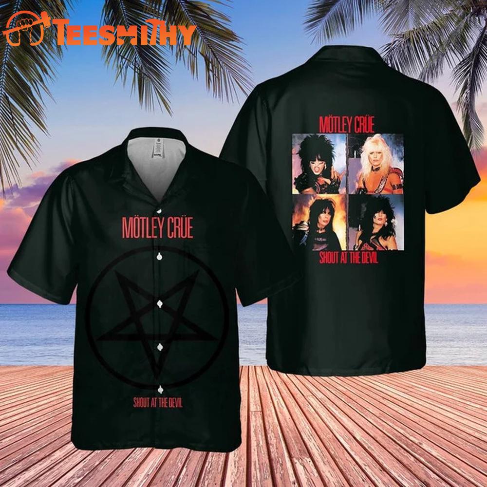Motley Crue Shout at the Devil Hawaiian Shirt