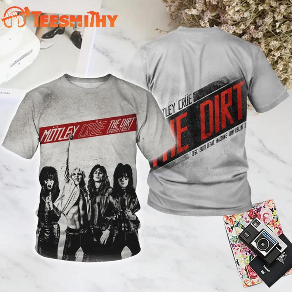 Motley Crue The Dirt Soundtrack All Over Print T Shirt