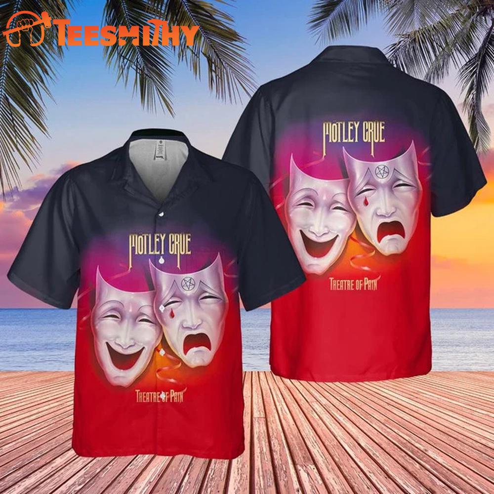 Motley Crue Theatre of Pain Hawaiian Shirt