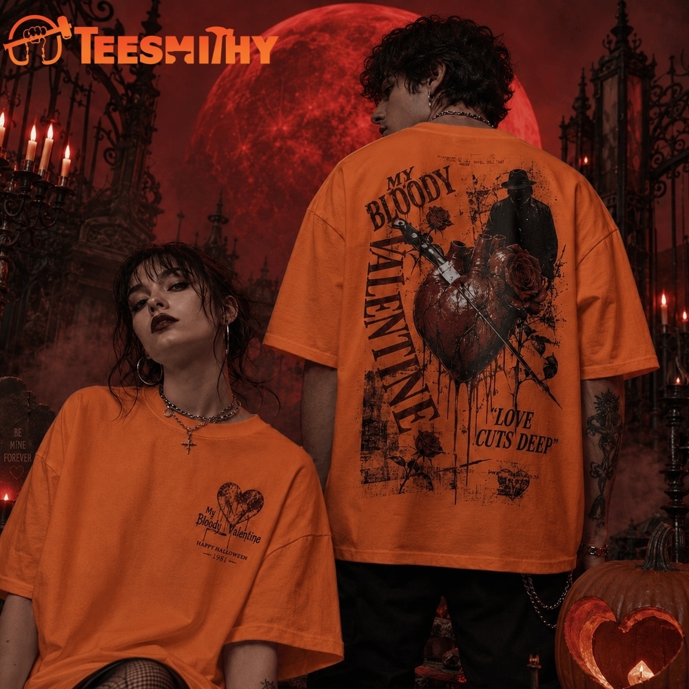 My Bloody Valentine Love Cuts Deep Halloween New Design 3D Shirt