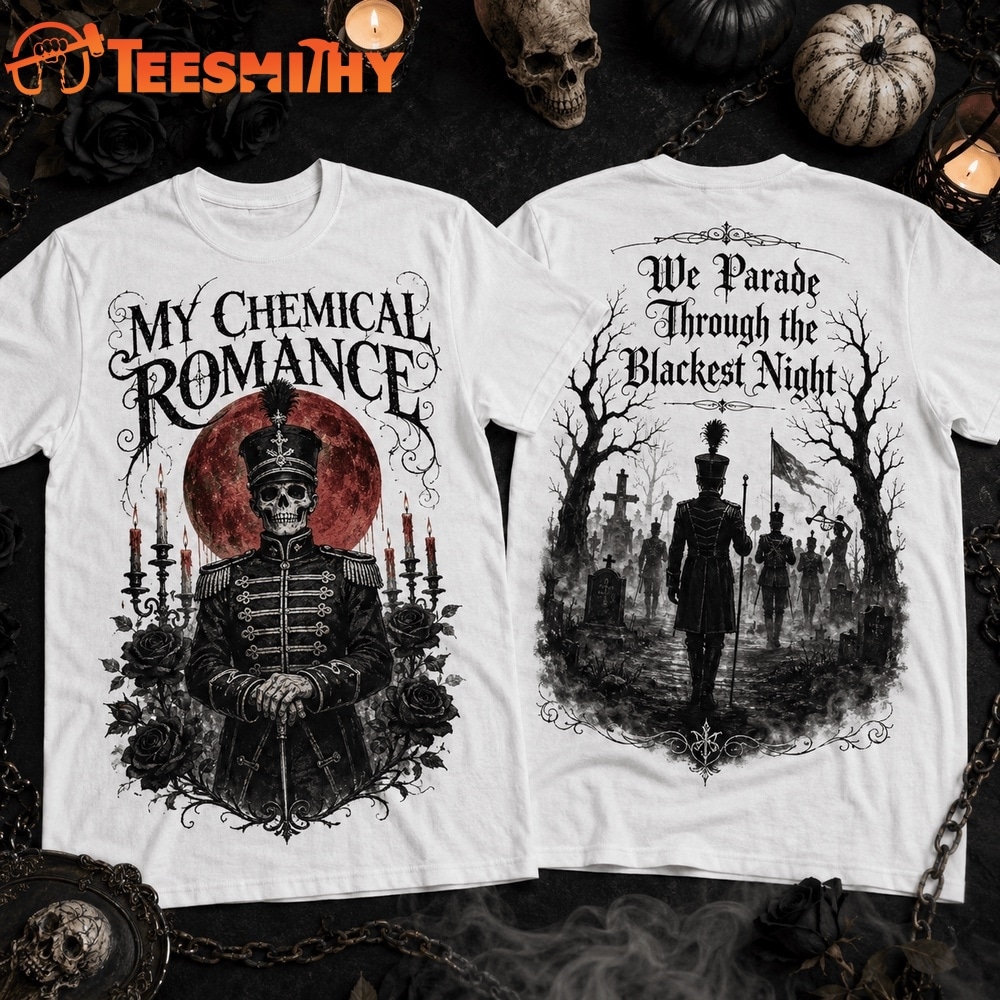 My Chemical Romance Blackest Night Halloween 3D Shirt