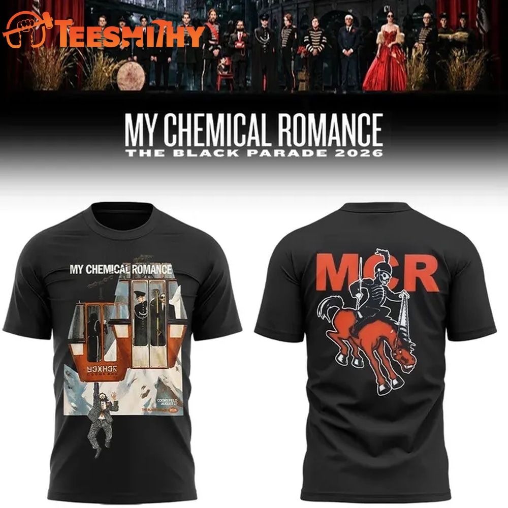 My Chemical Romance Long Live The Black Parade Tour US 2026 At Denver T Shirt