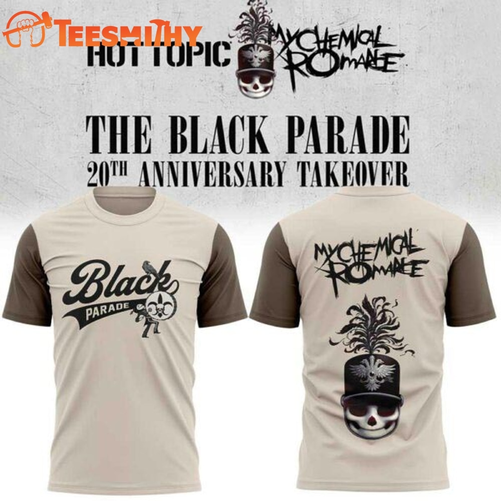 My Chemical Romance The Black Parade 20th Anniversary 2026 T Shirt