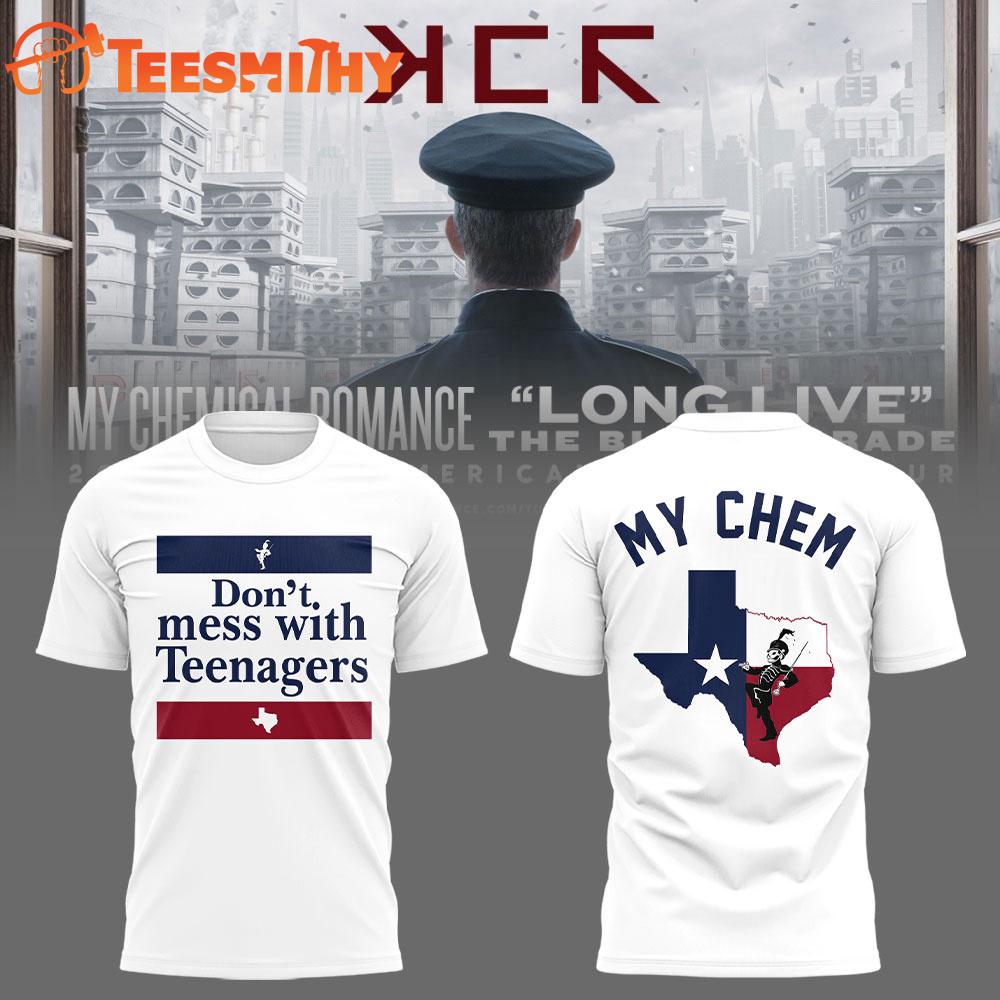 My Chemical Romance The Black Parade Tour 2025 Texas Limited T Shirt