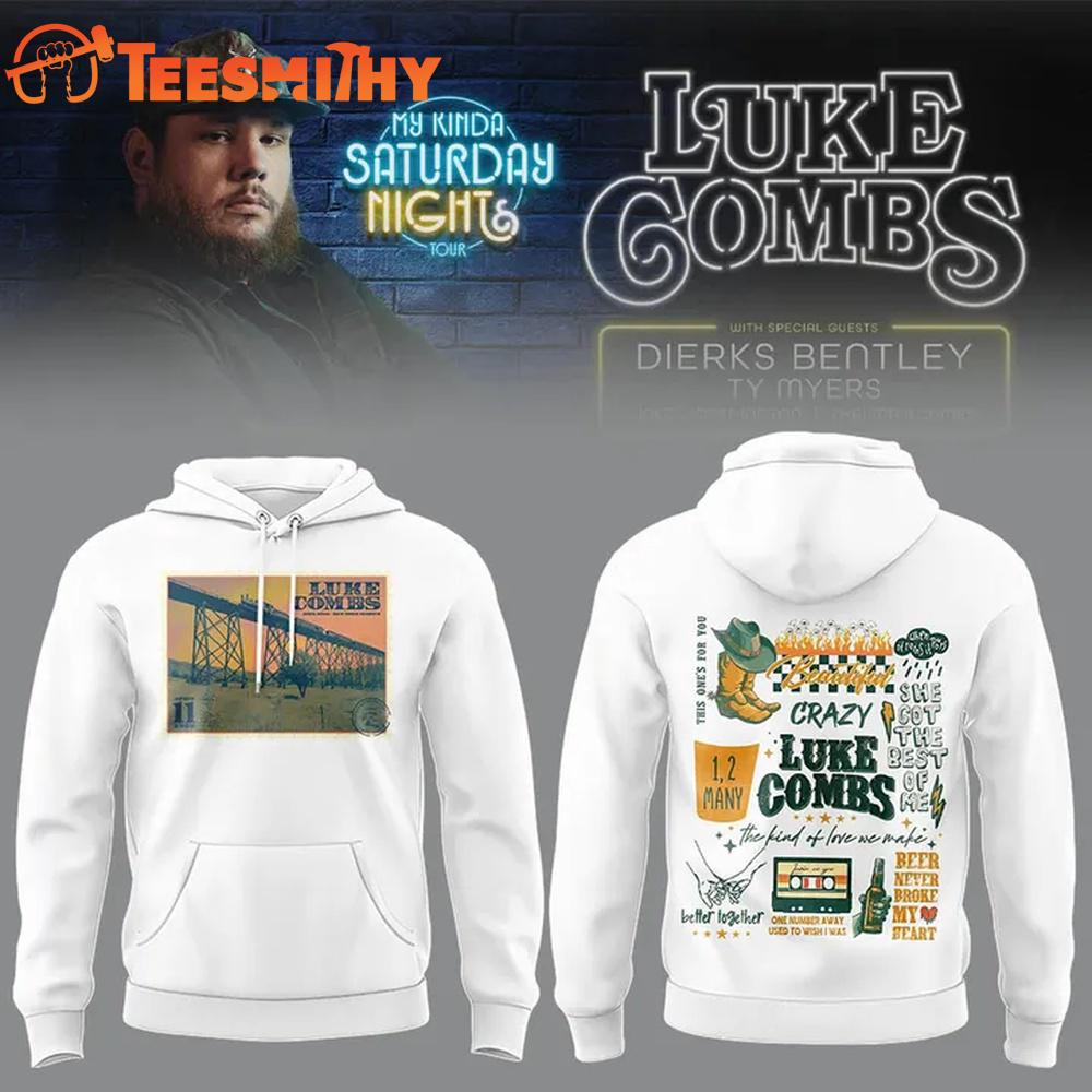 My Kinda Saturday Night Tour 2026 Luke Combs Special New 3D Hoodie