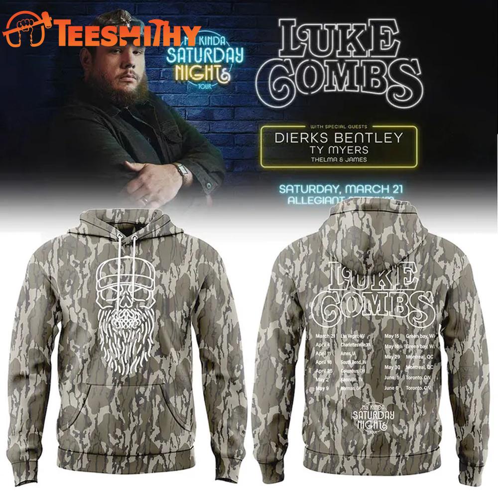My Kinda Saturday Night Tour 2026 Luke Combs Tour Hoodie