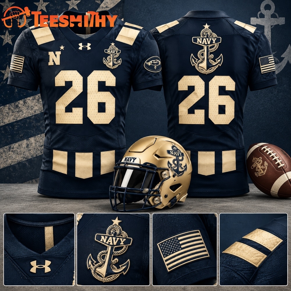 Navy Midshipmen 100th anniversary of Navy Football 1926 Championship T Shirt