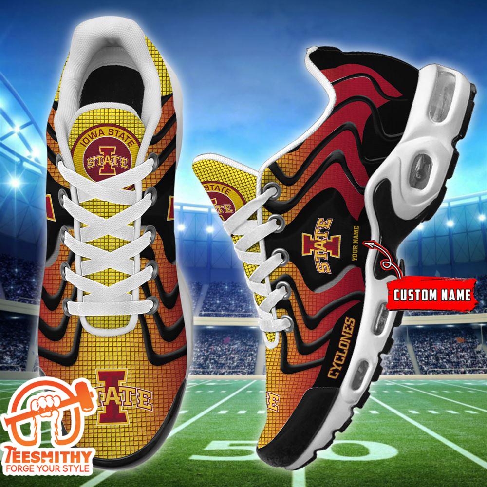 NCAA Iowa State Cyclones Football Team TN Shoes – Custom Name For Fans
