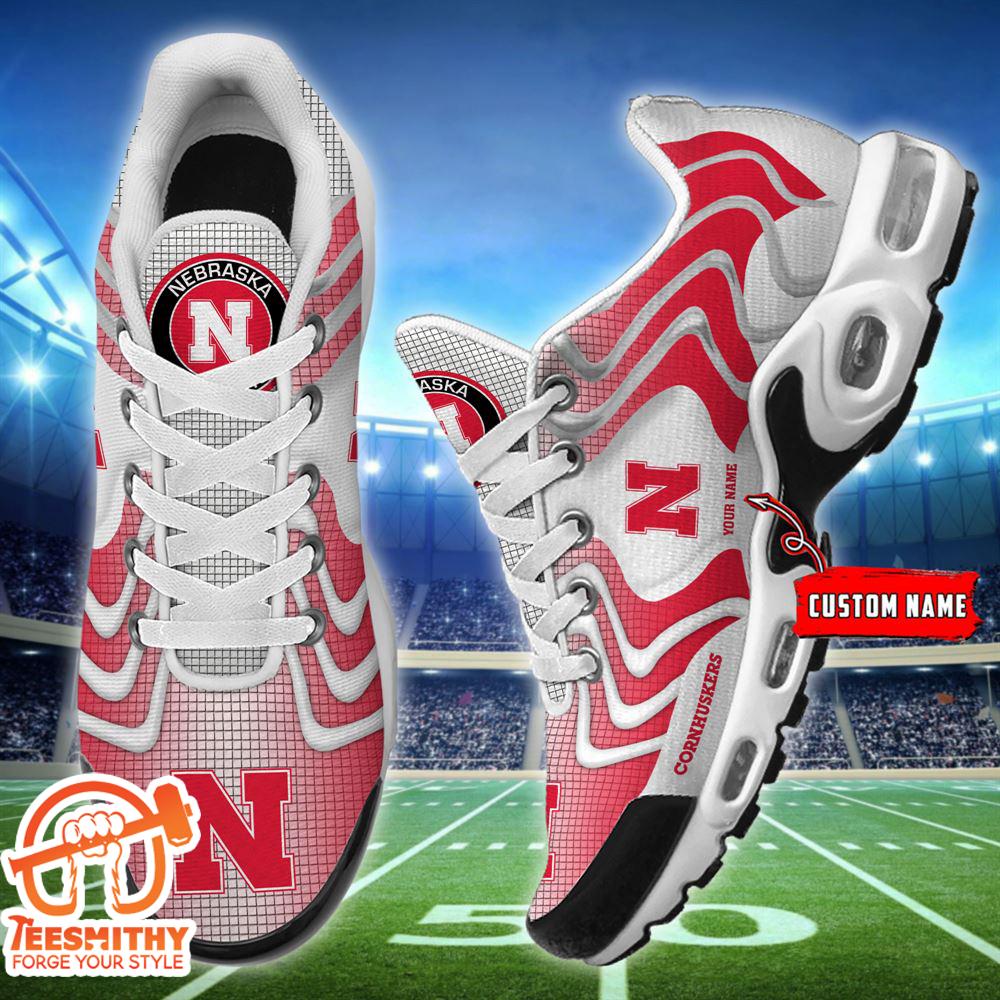 NCAA Nebraska Cornhuskers Football Team TN Shoes – Custom Name For Fans