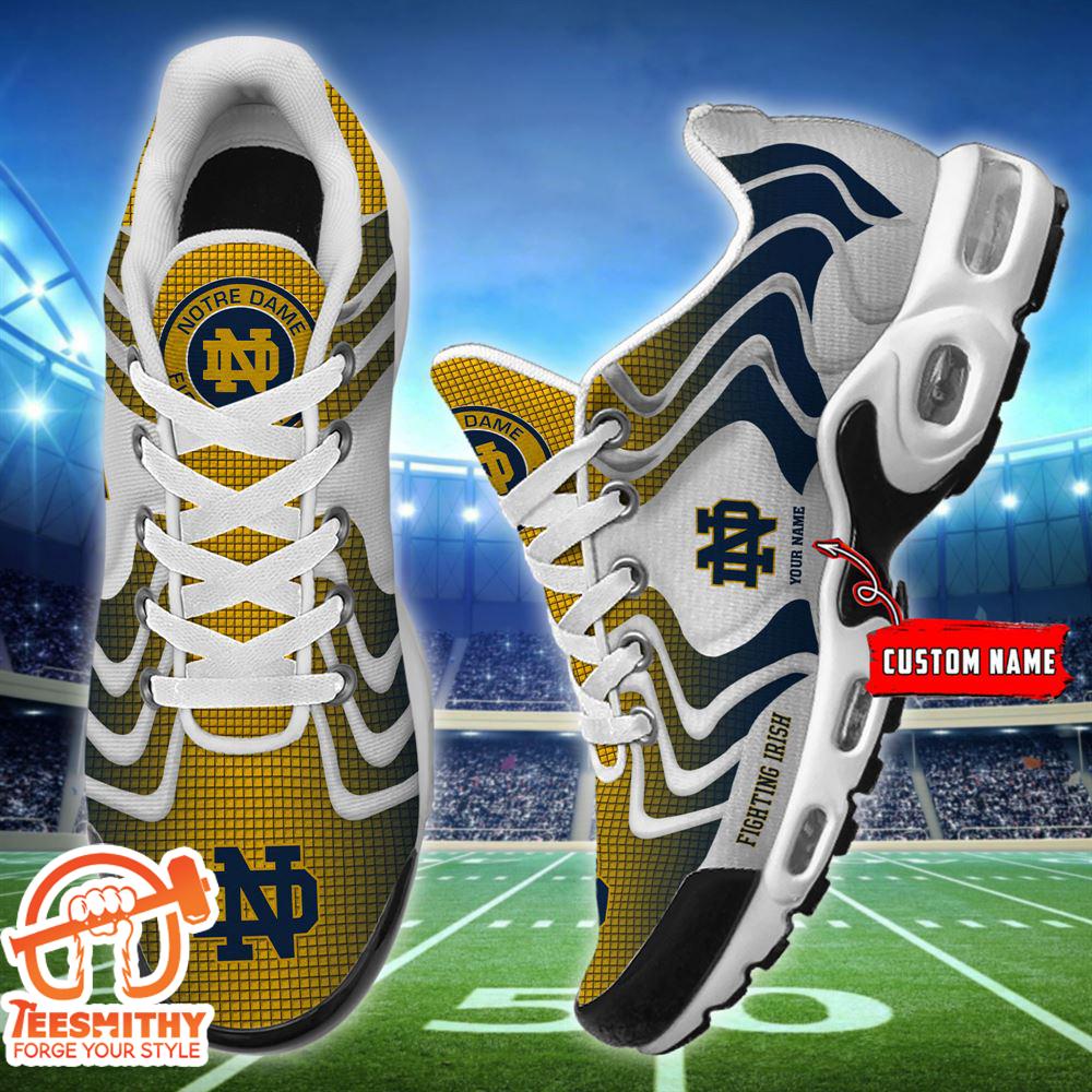 NCAA Notre Dame Fighting Irish Football Team TN Shoes – Custom Name For Fans